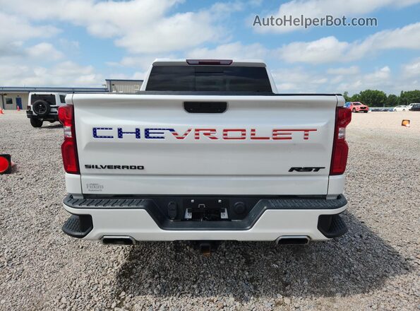 1GCUYEED0LZ243357 2020 CHEVROLET SILVERADO Белый Вид сзади