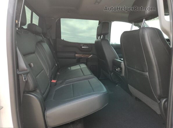 1GCUYEED0LZ243357 2020 CHEVROLET SILVERADO Белый Вид задних сидений
