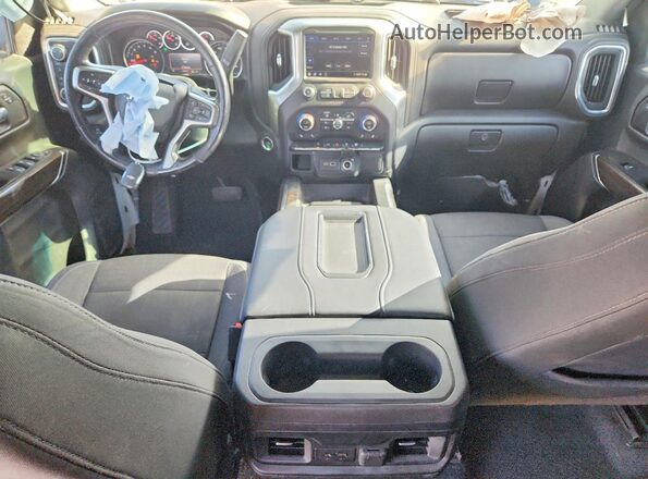 1GCUYEED3KZ202770 2019 CHEVROLET SILVERADO White Vista del salpicadero