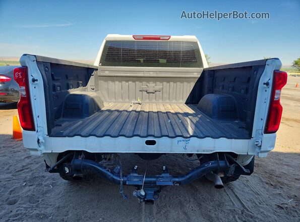 1GCUYEED3NZ193489 2022 CHEVROLET SILVERADO White უკანა ხედი