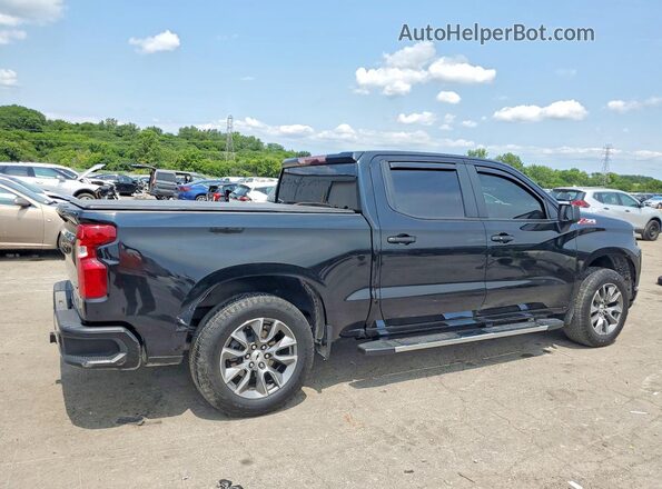1GCUYEED3NZ223056 2022 CHEVROLET SILVERADO Black Задня права чверть