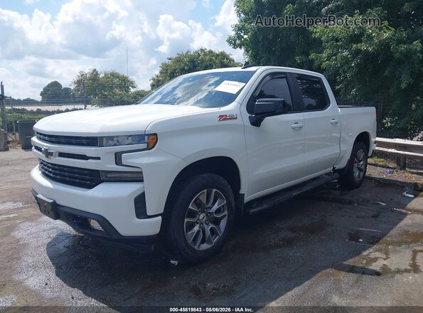 1GCUYEED5KZ145729 2019 CHEVROLET SILVERADO White Առջևի ձախ երեք քառորդ տեսարան