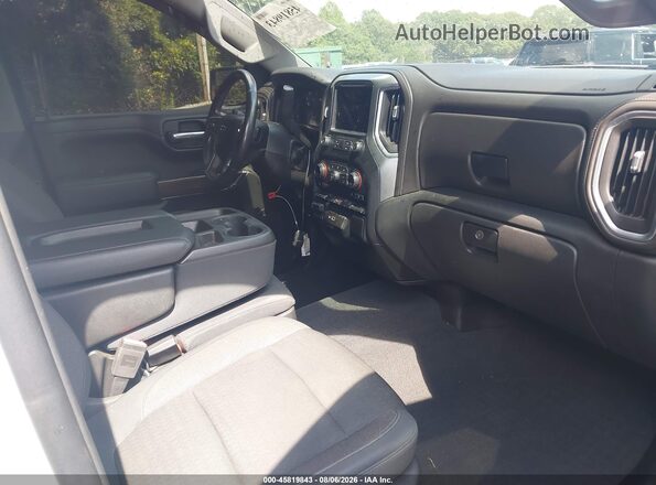 1GCUYEED5KZ145729 2019 CHEVROLET SILVERADO White Սալոնի դիմացի տեսք