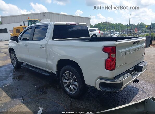 1GCUYEED5KZ145729 2019 CHEVROLET SILVERADO White Հետևի ձախ