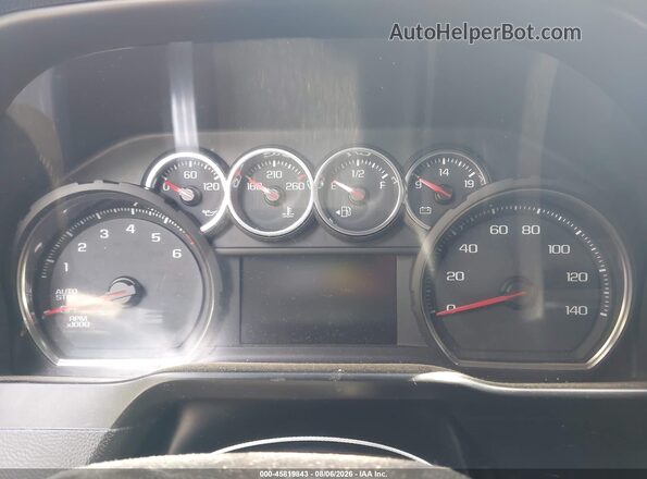 1GCUYEED5KZ145729 2019 CHEVROLET SILVERADO White Հետևի նստատեղերի տեսք