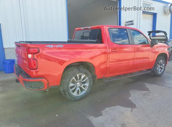 1GCUYEED6KZ412862 2019 CHEVROLET SILVERADO Red Задня права чверть