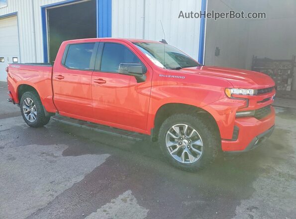1GCUYEED6KZ412862 2019 CHEVROLET SILVERADO Red Передня права чверть
