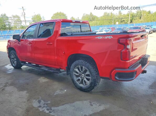 1GCUYEED6KZ412862 2019 CHEVROLET SILVERADO Red Задня ліва чверть