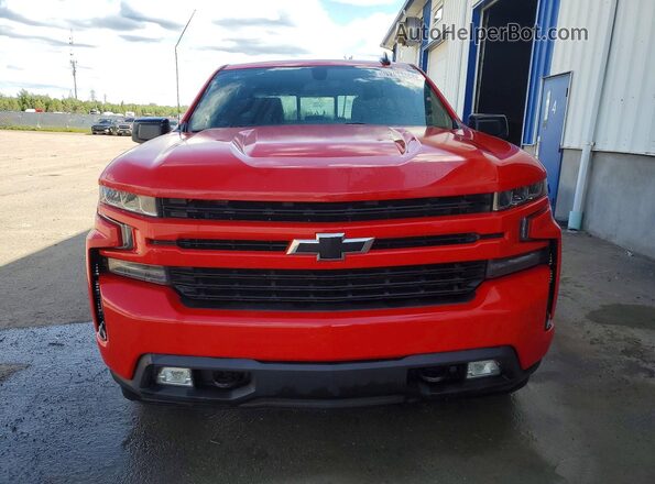 1GCUYEED6KZ412862 2019 CHEVROLET SILVERADO Red Вид спереду
