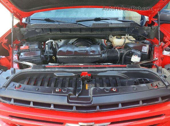 1GCUYEED6KZ412862 2019 CHEVROLET SILVERADO Red Вид задньої частини салону