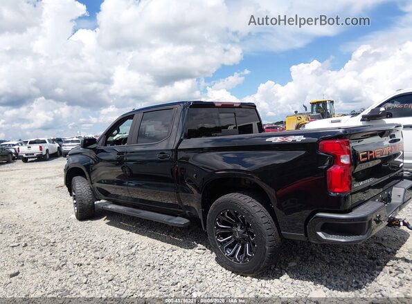 1GCUYEED6MZ151929 2021 CHEVROLET SILVERADO Черный Вид задней части салона
