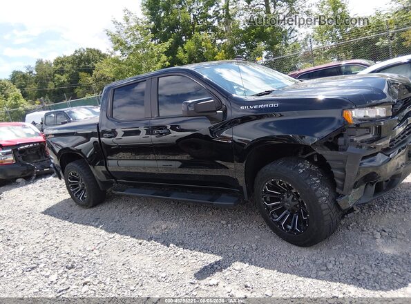 1GCUYEED6MZ151929 2021 CHEVROLET SILVERADO Черный Вид щитка приборов