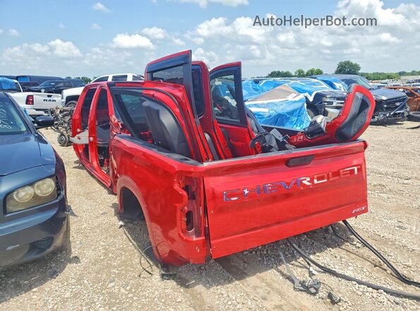 1GCUYEED7MZ168027 2021 CHEVROLET SILVERADO Red წინა მარჯვენა