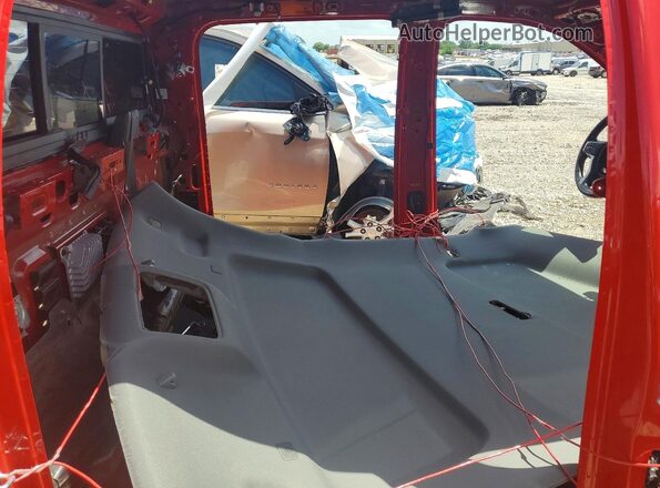 1GCUYEED7MZ168027 2021 CHEVROLET SILVERADO Red უკანა სავარძლების ხედი