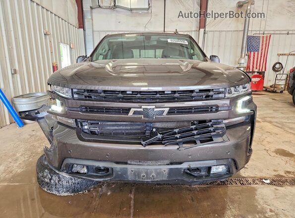 1GCUYEED7MZ271481 2021 CHEVROLET SILVERADO Gray Widok z przodu