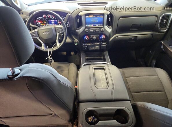 1GCUYEED7MZ271481 2021 CHEVROLET SILVERADO Gray Widok deski rozdzielczej