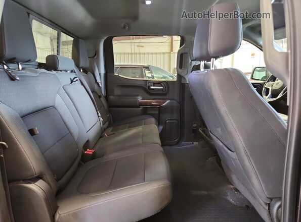 1GCUYEED7MZ271481 2021 CHEVROLET SILVERADO Gray Widok tylnych siedzeń