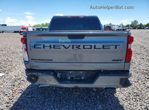 1GCUYEED8MZ396795 2021 CHEVROLET SILVERADO Blue Вид ззаду