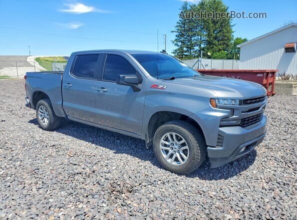 1GCUYEED8MZ396795 2021 CHEVROLET SILVERADO Blue Передня права чверть