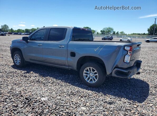 1GCUYEED8MZ396795 2021 CHEVROLET SILVERADO Blue Задня ліва чверть