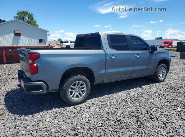 1GCUYEED8MZ396795 2021 CHEVROLET SILVERADO Blue Задня права чверть