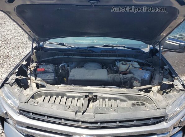 1GCUYEED8MZ396795 2021 CHEVROLET SILVERADO Blue Вид задньої частини салону