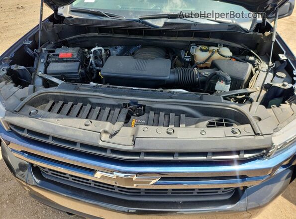 1GCUYEED8NZ105214 2022 CHEVROLET SILVERADO Blue Սալոնի հետևի տեսք