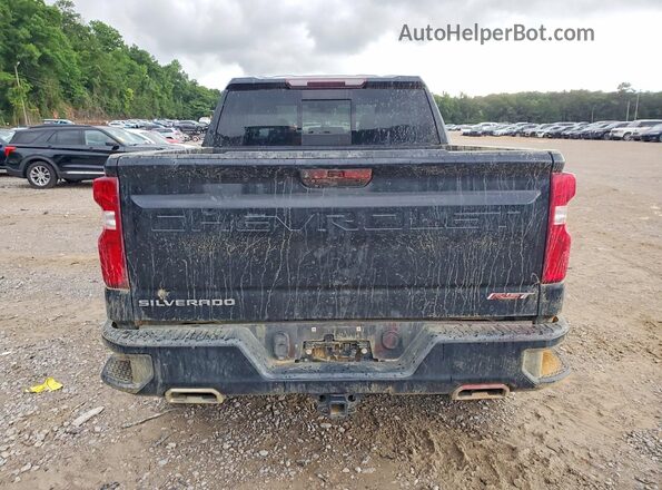 1GCUYEED9KZ407638 2019 CHEVROLET SILVERADO Черный Вид сзади