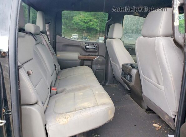 1GCUYEED9KZ407638 2019 CHEVROLET SILVERADO Черный Вид задних сидений