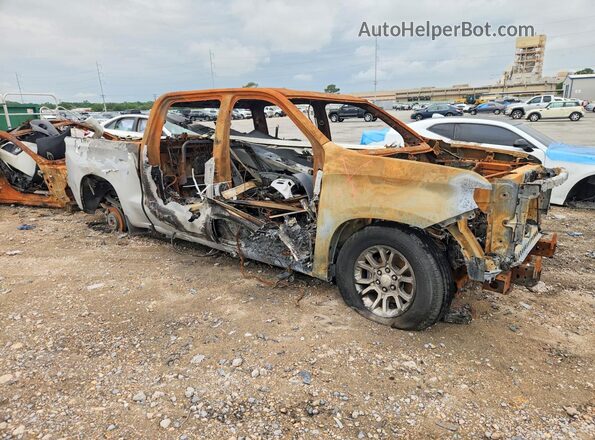 1GCUYGED0KZ142913 2019 CHEVROLET SILVERADO Silver Przód prawy