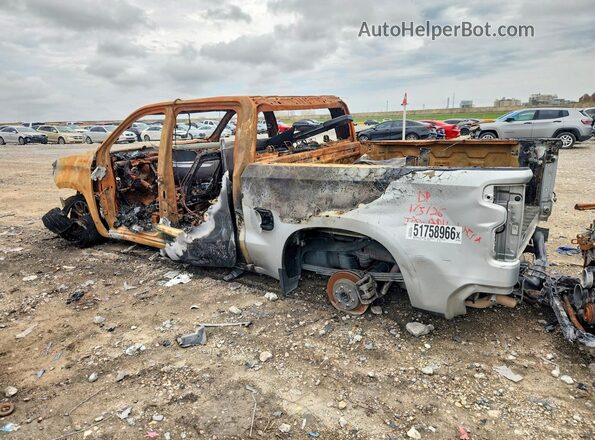 1GCUYGED0KZ142913 2019 CHEVROLET SILVERADO Silver Tył lewy