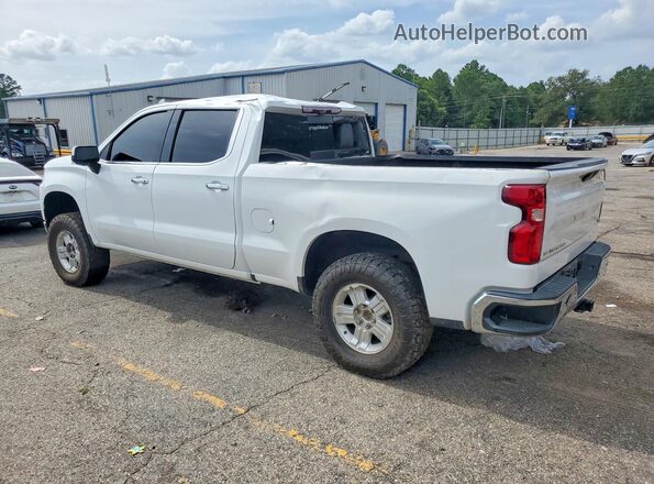 1GCUYGED4MZ184973 2021 CHEVROLET SILVERADO White Trasero izquierdo