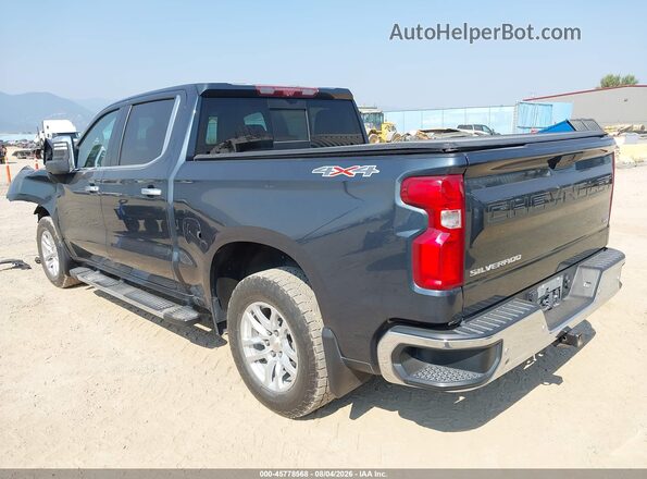 1GCUYGED5LZ173950 2020 CHEVROLET SILVERADO Gray უკანა მარცხენა
