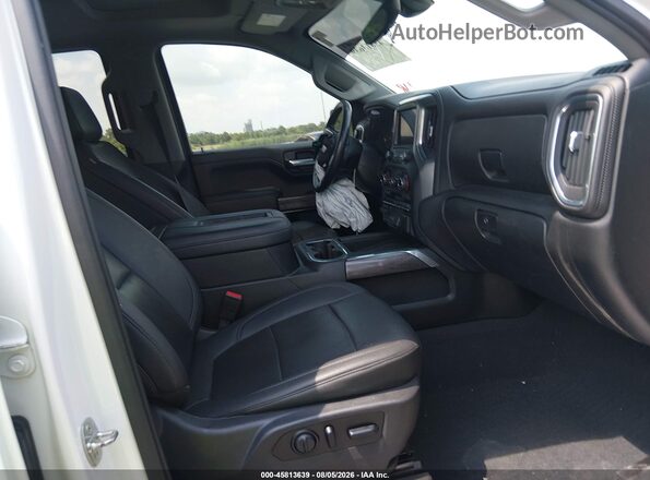 1GCUYGED5MZ217690 2021 CHEVROLET SILVERADO White Սալոնի դիմացի տեսք