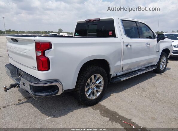 1GCUYGED5MZ217690 2021 CHEVROLET SILVERADO White Հետևի աջ