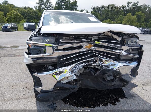1GCUYGED5MZ217690 2021 CHEVROLET SILVERADO White Դիմացի տեսք