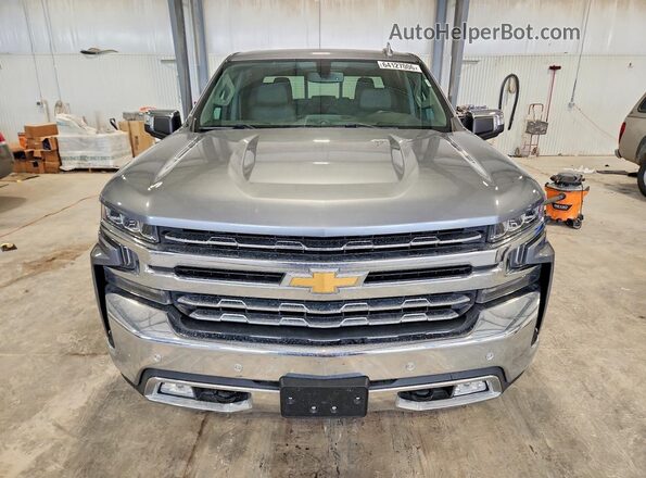 1GCUYGED7LZ208357 2020 CHEVROLET SILVERADO Серый Вид спереди