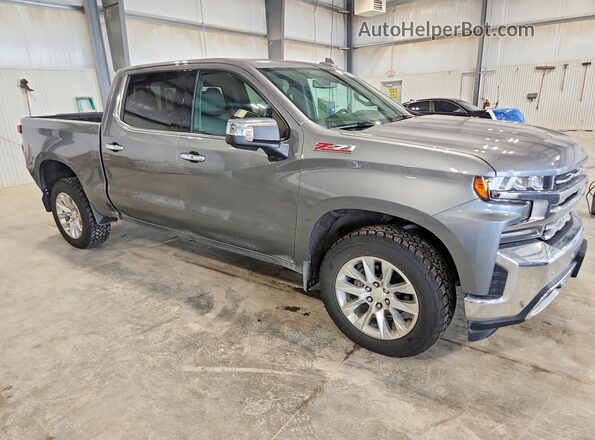 1GCUYGED7LZ208357 2020 CHEVROLET SILVERADO Серый Передняя правая четверть