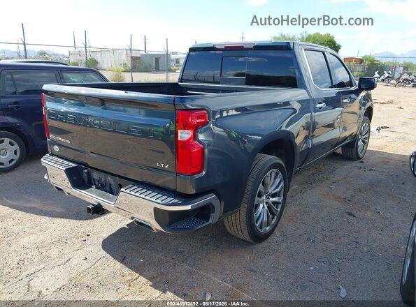 1GCUYGED8KZ238210 2019 CHEVROLET SILVERADO Teal უკანა მარჯვენა