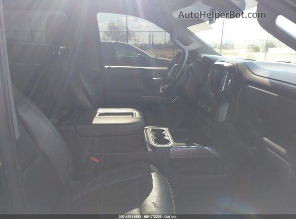 1GCUYGED8KZ238210 2019 CHEVROLET SILVERADO Teal წინა სალონის ხედი