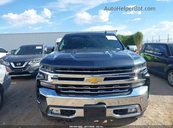1GCUYGED8KZ238210 2019 CHEVROLET SILVERADO Teal ხელსაწყოთა პანელის ხედი