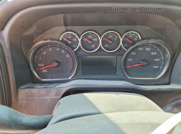 1GCUYGET1MZ288019 2021 CHEVROLET SILVERADO White Սարքավորումների վահանակի տեսք