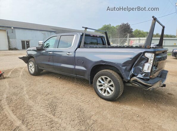 1GCUYGET2MZ109924 2021 CHEVROLET SILVERADO Угольный Задняя левая четверть