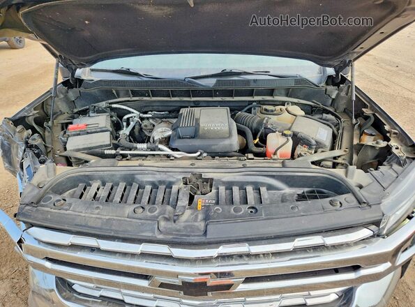 1GCUYGET2MZ109924 2021 CHEVROLET SILVERADO Угольный Вид задней части салона