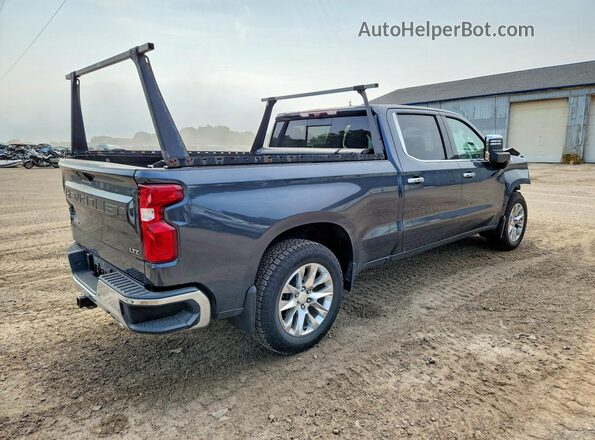1GCUYGET2MZ109924 2021 CHEVROLET SILVERADO Угольный Задняя правая четверть