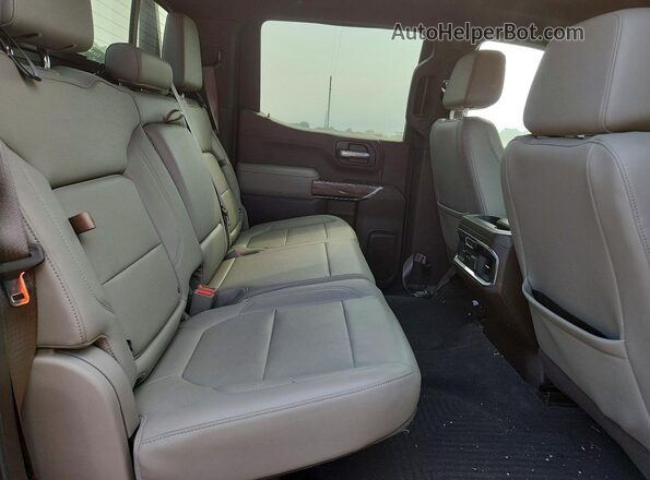 1GCUYGET2MZ109924 2021 CHEVROLET SILVERADO Угольный Вид задних сидений