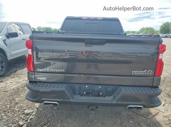 1GCUYHED8MZ120375 2021 CHEVROLET SILVERADO Brown Widok z tyłu