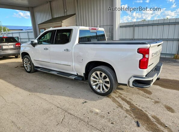 1GCUYHEL2LZ137632 2020 CHEVROLET SILVERADO Белый Задняя левая четверть