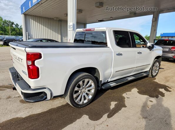 1GCUYHEL2LZ137632 2020 CHEVROLET SILVERADO Белый Задняя правая четверть