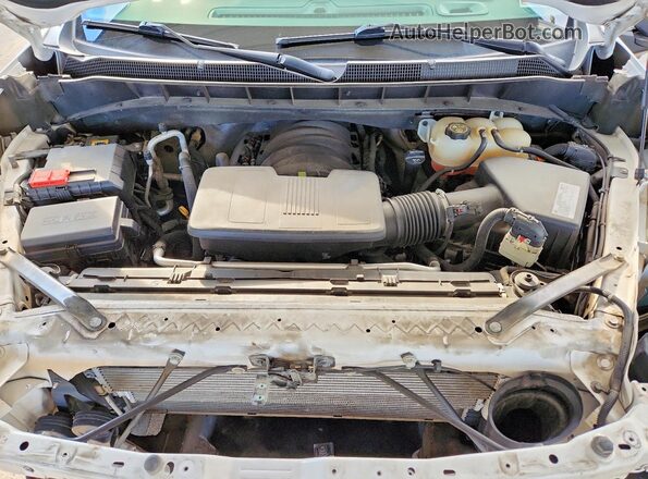 1GCUYHEL2LZ137632 2020 CHEVROLET SILVERADO Белый Вид задней части салона